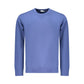 Coveri Moving Blue Cotton Men Sweatshirt