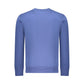 Coveri Moving Blue Cotton Men Sweatshirt
