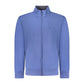 Coveri Moving Blu Cotton Men Sweatshirt
