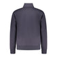 Coveri Moving Blue Cotton Men Sweatshirt