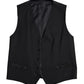 Dolce & Gabbana Black Wool Two-Piece Suit