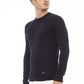 Baldinini Trend Blue Cashmere Sweatshirt