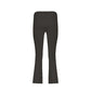 Herno Black Elastane Flared Pants