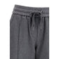 Brunello Cucinelli Gray Cotton Athletic Pants