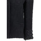 Valentino Black Wool Biker Jacket