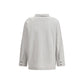 Fabiana Filippi Gray Wool Dress Shirt