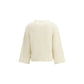 Fabiana Filippi Beige Wool Oves Aries Sweatshirt