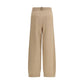 Fabiana Filippi Beige Wool Oves Aries Casual Pants