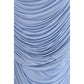 Magda Butrym Blue Copper Midi Skirt