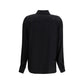 Alexander McQueen Black Viscose Pattern Shirt
