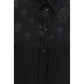 Alexander McQueen Black Viscose Pattern Shirt
