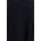 Fabiana Filippi Black Wool Oves Aries Sweatshirt