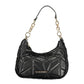 Mario Valentino Nero Polyurethane Women's Bag with Removable Shoulder Strap