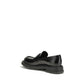 Gucci Black Calf Leather Bos Taurus Slip-On Loafers