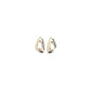 Self-Portrait Gold Brass Earrings