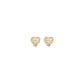 Self-Portrait Gold Brass Earrings