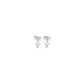 Self-Portrait Silver Brass Earrings