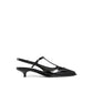 Miu Miu Black Calfskin High Heel Pumps