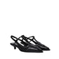 Miu Miu Black Calfskin High Heel Pumps