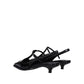 Miu Miu Black Calfskin High Heel Pumps