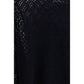Allude Blue Wool Sweatshirt