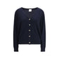 Allude Blue Cashmere Cardigan