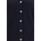 Allude Blue Cashmere Cardigan