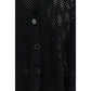 Allude Black Wool Cardigan