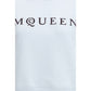 Alexander McQueen Blue Cotton Sweatshirt
