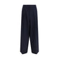 Fabiana Filippi Blue Polyester Casual Pants