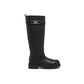 Salvatore Ferragamo Black Calfskin Over The Knee