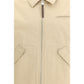 Moschino Beige Cotton Full-Length Jacket