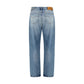 Versace Blue Cotton Jeans Denim