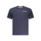 North Sails Blue Cotton Men T-Shirt