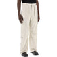 Acne Studios Beige Polyester Cargo Pants
