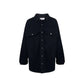 Ambush Blue Marabou Coat