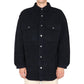 Ambush Blue Marabou Coat