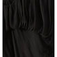 Saint Laurent Black Viscose Cocktail Dress