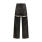 The Attico Black Cotton High-Waisted Jean