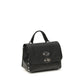 Zanellato Black Calf Leather Bos Taurus Handbag