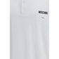 Moschino White Cotton Polo Shirt