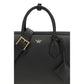 MCM Black Calf Leather Bos Taurus Handbag