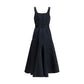 P.A.R.O.S.H. Blue Polyester Casual Dress