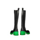 Bottega Veneta Black Leather High Heel Boots