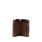 PINKO Brown Calf Leather Bos Taurus Wallet