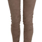 CYCLE Brown Low Waist Slim Fit Skinny Pants