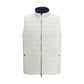 Herno White Polyamide Sleeveless Jacket