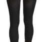 PLEIN SUD Cotton Black Washed Low Waist Skinny Denim Jeans