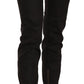 John Galliano Cotton Black Mid Waist Skinny Denim Jeans