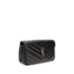 Saint Laurent Black Lamb Ovis Aries Aries Shoulder Bag